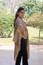 Kashmiri Traditional Pashmina Fabric With Handicraft Tilla Work (shawl)
