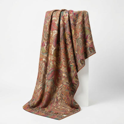 Pure Pashmina Kashmiri Traditional Shawls with Handicraft Work